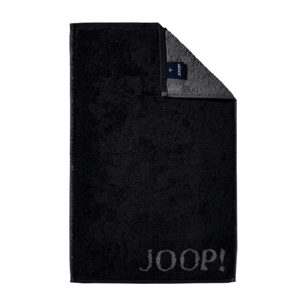 Joop! Doubleface Gästetuch Schwarz 1 Stück