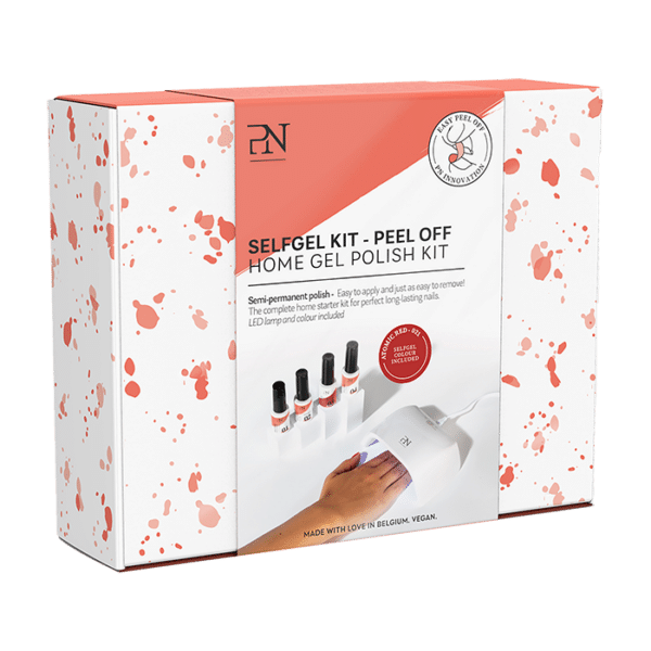 PN by ProNails SelfGel Kit Home Maniküre-Complete with Red N21 Shade 1 Stück