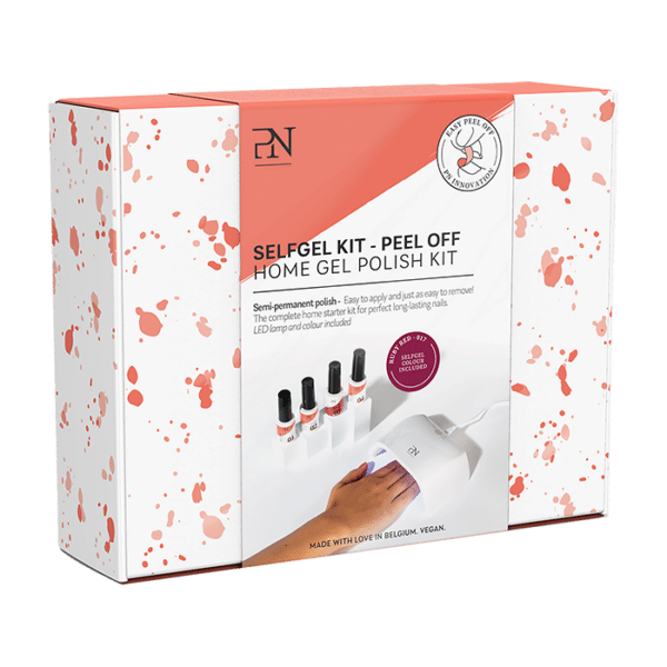 PN by ProNails SelfGel Kit Home Maniküre-Complete with Bordeaux N17 Shade 1 Stück
