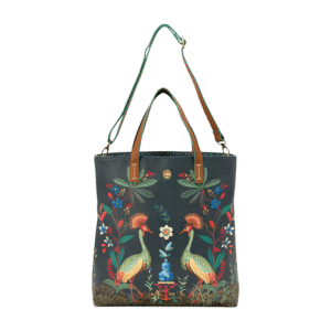 Pip Studio Shopper Square Flirting Birds Dark Blue 1 Stück