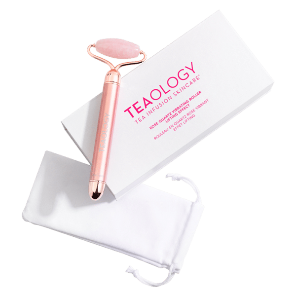 Teaology Vibrating Rose Quartz Lifting Roller 1 Stück