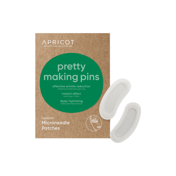 Apricot Microneedle Patches "pretty making pins" 2 Stück