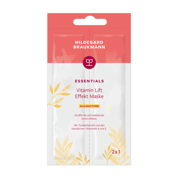 Hildegard Braukmann Essentials Vitamin Lift Effekt Maske 1 Stück