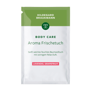 Hildegard Braukmann Body Care Aroma Frischetücher Lavendel Grapefruit 10 Stück