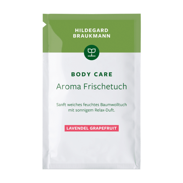 Hildegard Braukmann Body Care Aroma Frischetücher Lavendel Grapefruit 10 Stück