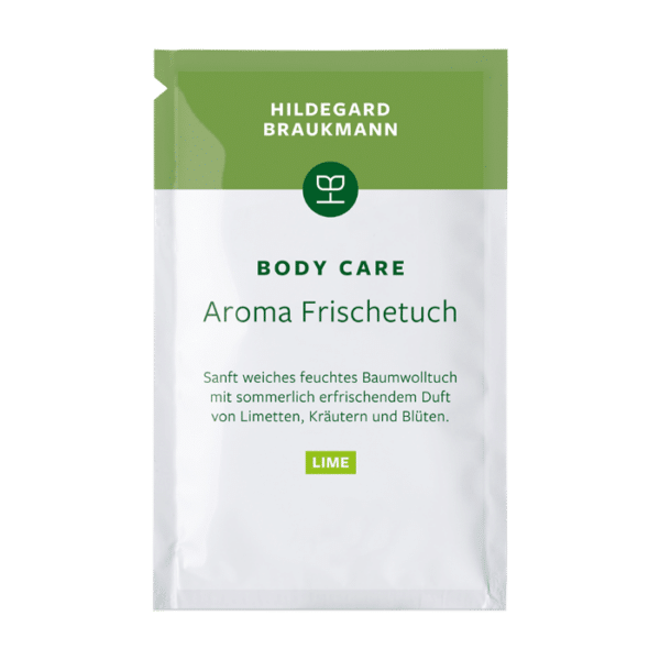 Hildegard Braukmann Body Care Aroma Frischetücher Lime 10 Stück