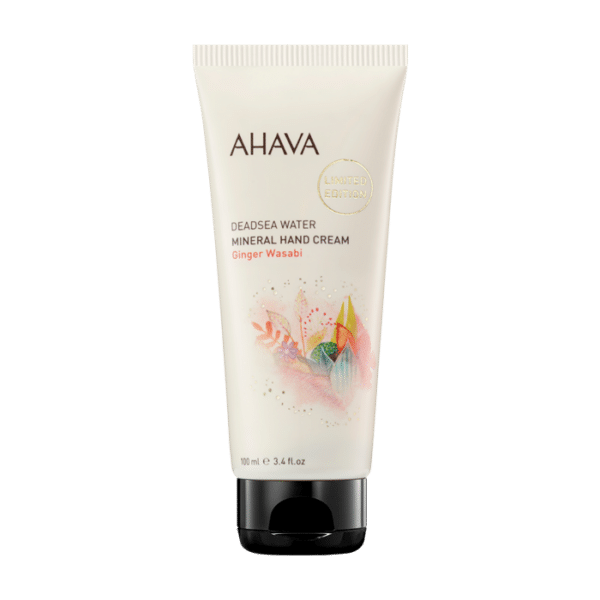 Ahava Deadsea Water Mineral Hand Cream Ginger Wasabi 100 ml