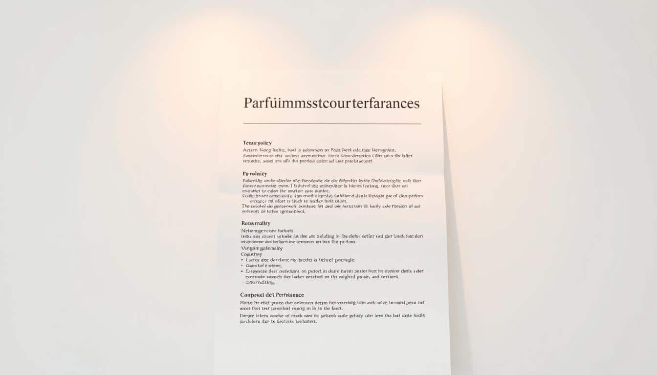 kann man parfüm zurückschicken