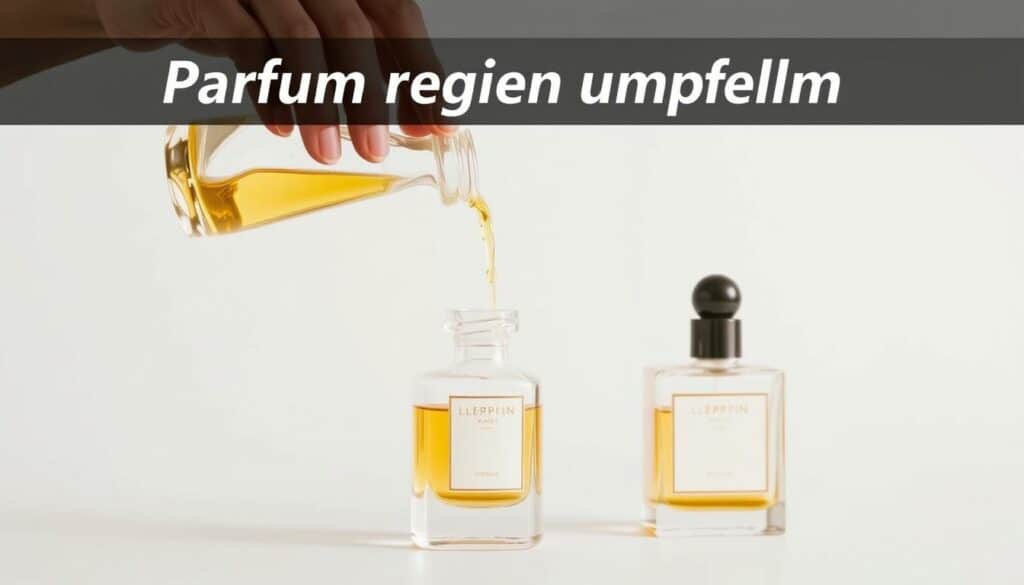 wie füllt man parfüm um